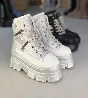 7016 - نیم بوت دوزیپ شنل 7016