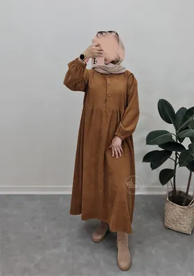 پیراهن مانتویی مهتاب