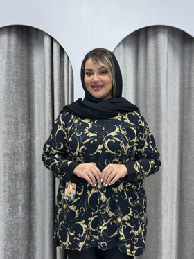 شومیز نخی 4 دکمه : کد 400