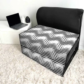 کاناپه تخت شو یک نفره مینیمال زیگزاگ مدل M1041