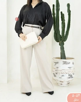 شومیز ساتن هوگون 5054