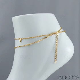 پابند دولاین مدل وی طلایی 60038