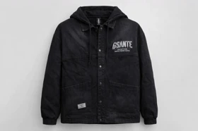 محصول فوق لوکس-اورکت جین مشکی بلند تمام خز کیفیت فوقالعاده استثنایی سایز 3XL