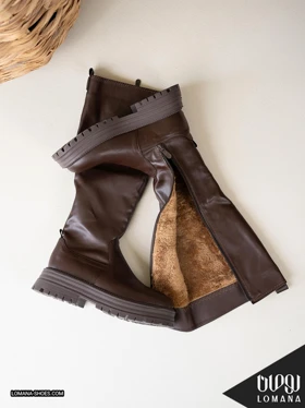 بوت بلند چروک لومانا - کد 2535