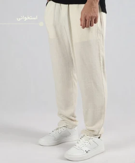 شلوار لینن مردانه بگ 0060
