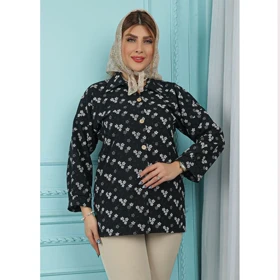 شومیز زنانه آلتونی طرح 2