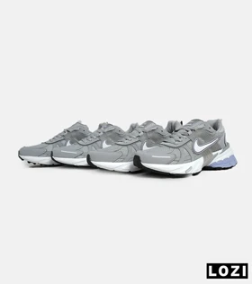 کفش کتانی مردانه و زنانه طوسی سفید یاسی Nike cushlon