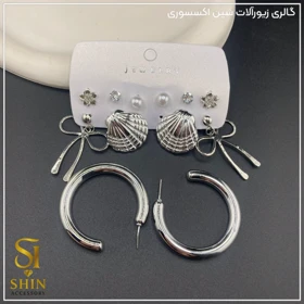 پک گوشواره شش تایی کدpgsh33