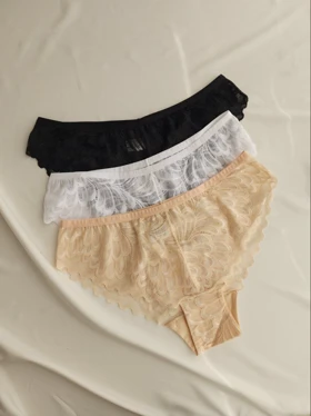 شورت تمام دانتل ترک برند سلنا SELENA ترکیه کد: 937