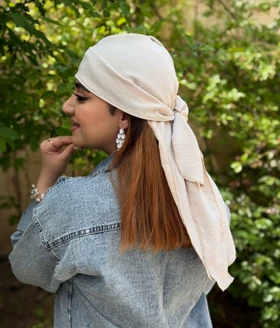 کلاه طرح‌دار ساده پارچه‌ای
