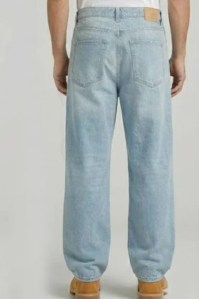 شلوار بگ مردانه جین یخی با کیفیت بالا MB344