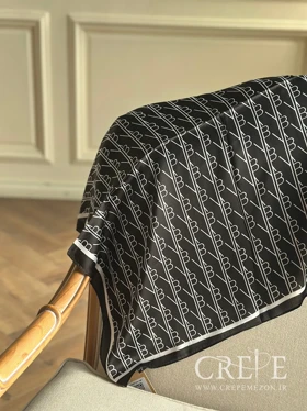 مینی اسکارف طرح حروف