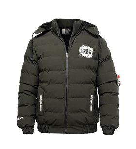 کاپشن اسپرت مردانه بادی کلاهدار Adidas