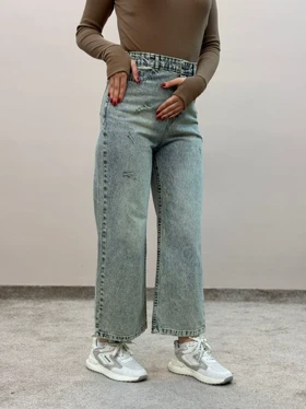 شلوار واید جین ام کی