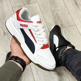 کفش و کتانی مردانه مدل پوما PUMA رنگ سفید سرمه ای