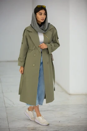 بارانی پارکا بلند ژیله پیلی