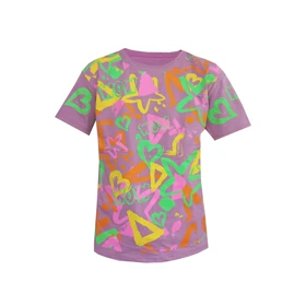تیشرت آستین کوتاه پسرانه مدل نقاشی آبرنگی کد 1317