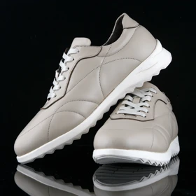 کفش روزمره زنانه چرم یلسان مدل افرا کد 631-GN