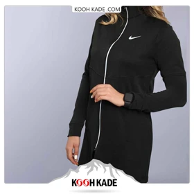 مانتو تک NIKE مشکی تک‌رنگ