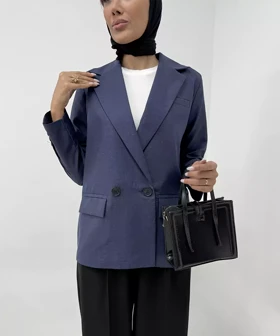 کت یقه انگلیسی کد Se016 برند ردا