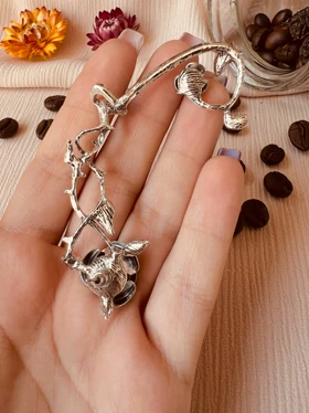 ایرکاف مدل الف گل‌دار