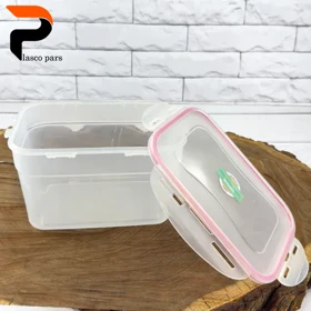 ظرف فریزری مستطیل 2.4 لیتری لیمون