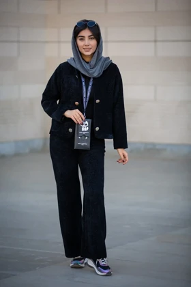 شلوار زنانه نیم بگ تایسیر