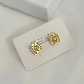گوشواره زنانه لووه سایز کوچک کد 284