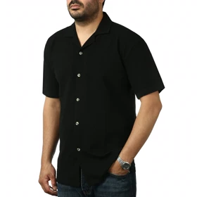 پیراهن آستین کوتاه یقه انگلیسی مردانه کاکتوس مدل 39111791