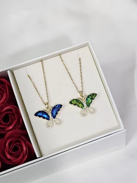 گردنبند پروانه کد 3 🦋