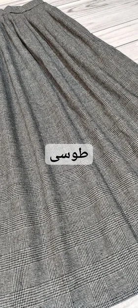 دامن توئیت پشمی ترک