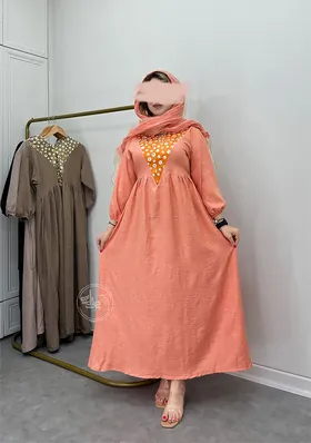 پیراهن مانتویی ملیسا
