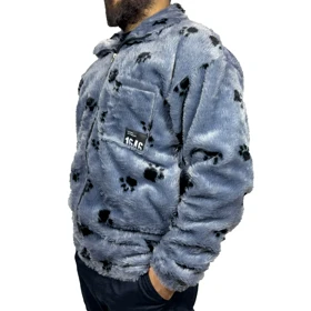 سویشرت تدی مدل پنجه گربه