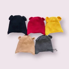 کلاه نوزادی زمستانی دو گوش