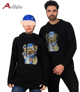 هودی چاپ دار یونیسکس مدل استفان