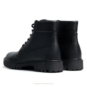 بوت تی‌تی گازولین مشکی یکدست - GAAZOLIN TT Boots Mono Black