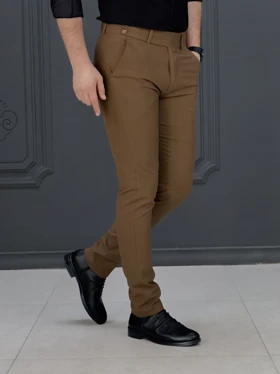 شلوار 020401 AKOMOD شکلاتی