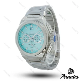 ساعت مردانه الگانس diamond سیلور صفحه تیفانی m-10232