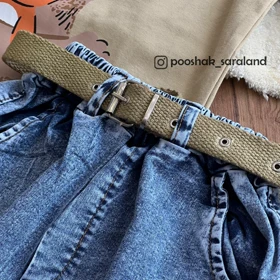 ست بلوز و شلوار بچگانه طرح خرس 6 تا 8 سال