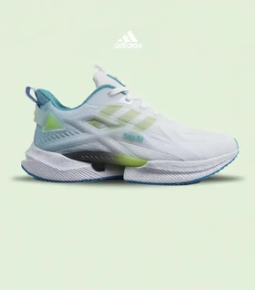 کفش کتانی مردانه و زنانه سفید فسفری Adidas SUPERNOVA 3 مدل 6436