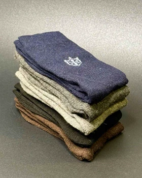 جوراب مردانه پشم طرح لوکس