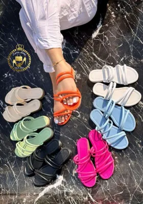 صندل و دمپایی دو حالته زنانه سادیا