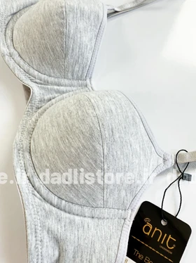 سوتین تک اسفنجی فنردار نخ پنبه ساده آنیت Anit