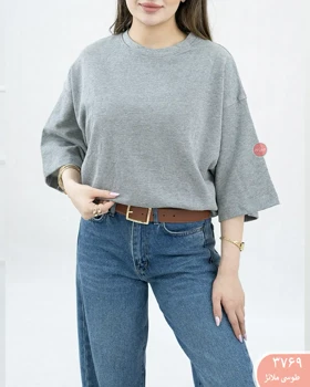 تیشرت باکسی زارا 3769