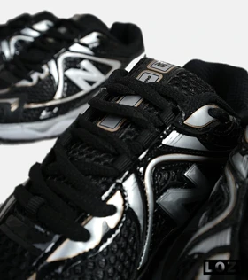 کفش کتانی مردانه و زنانه مشکی نقره ای NEW BALANCE 1064