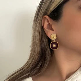 گوشواره زنانه آویز کد 451