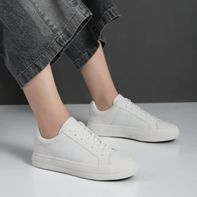 کفش اسپرت و راحتی زنانه و دخترانه رنگ سفید کد M789