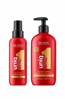 پک شامپو و اسپری مراقبت از مو رولون مدل (Uniq One Great Hair Pack)