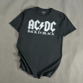 SIZE XS-S تیشرت اورجینال برند AC/DC امریکا مدل BACK IN BLACK