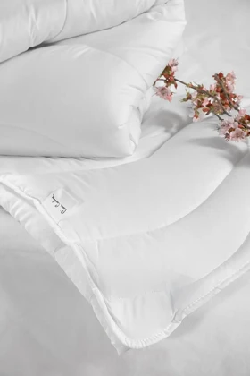 ست لحاف دو نفره Pierre Cardin مدل Soft میکروفایبر - سفید